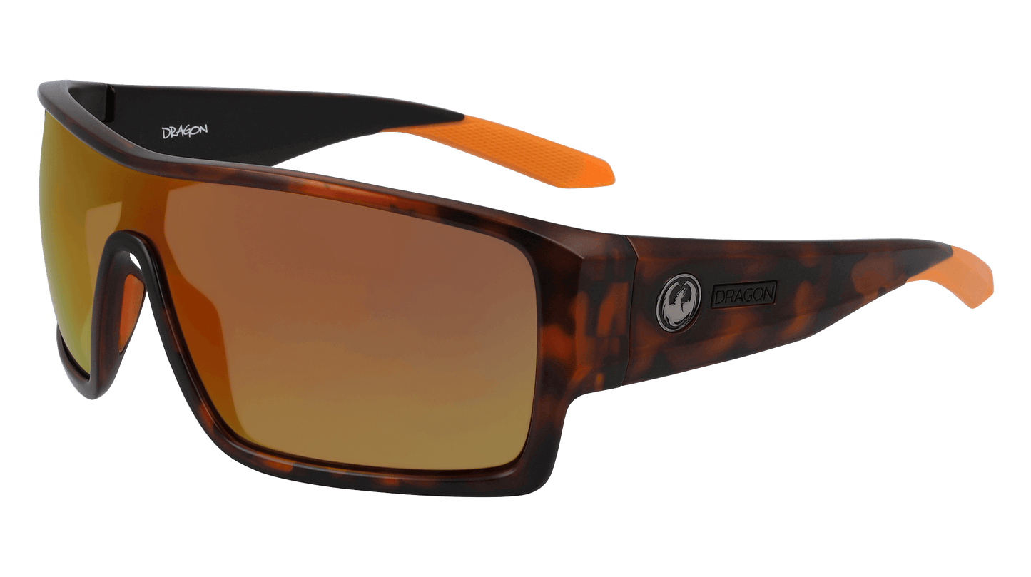 FLASH LL ION - MATTE DARK TORTOISE - LL ORANGE ION